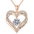 18K Rose Gold Necklaces for Women Birthday Gifts for Women Jewelry for Women Birthday Gifts for Wife Girlfriend Daughter Wife Birthday Gifts for Anniversary Mothers Day Christmas Valentines Gifts