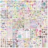 Fashion Angels 1000+ Ridiculously Cute Stickers for Kids - Fun Craft Stickers for Scrapbooks, Planners, Gifts and Rewards, 40-Page Sticker Book for Kids Ages 6+ and Up