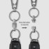 KeyUnity Titanium Magnetic Quick Release Keychain, One-Hand Detachable Connector for Car