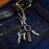 KeyUnity Titanium Magnetic Quick Release Keychain, One-Hand Detachable Connector for Car