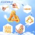 6 Pack Fidget Toys Set Spinning Ball 3D Cube Infinity Cube Massage Roller Star Spiral Sensory Toys Stress Relief Desk Cool Gadget for Adults