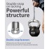 Titanium Quick Release Keychain, Detachable Magnetic Key Holder, 360°Rotatable, 88LB Load Capacity