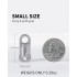 Titanium Quick Release Keychain, Detachable Magnetic Key Holder, 360°Rotatable, 88LB Load Capacity