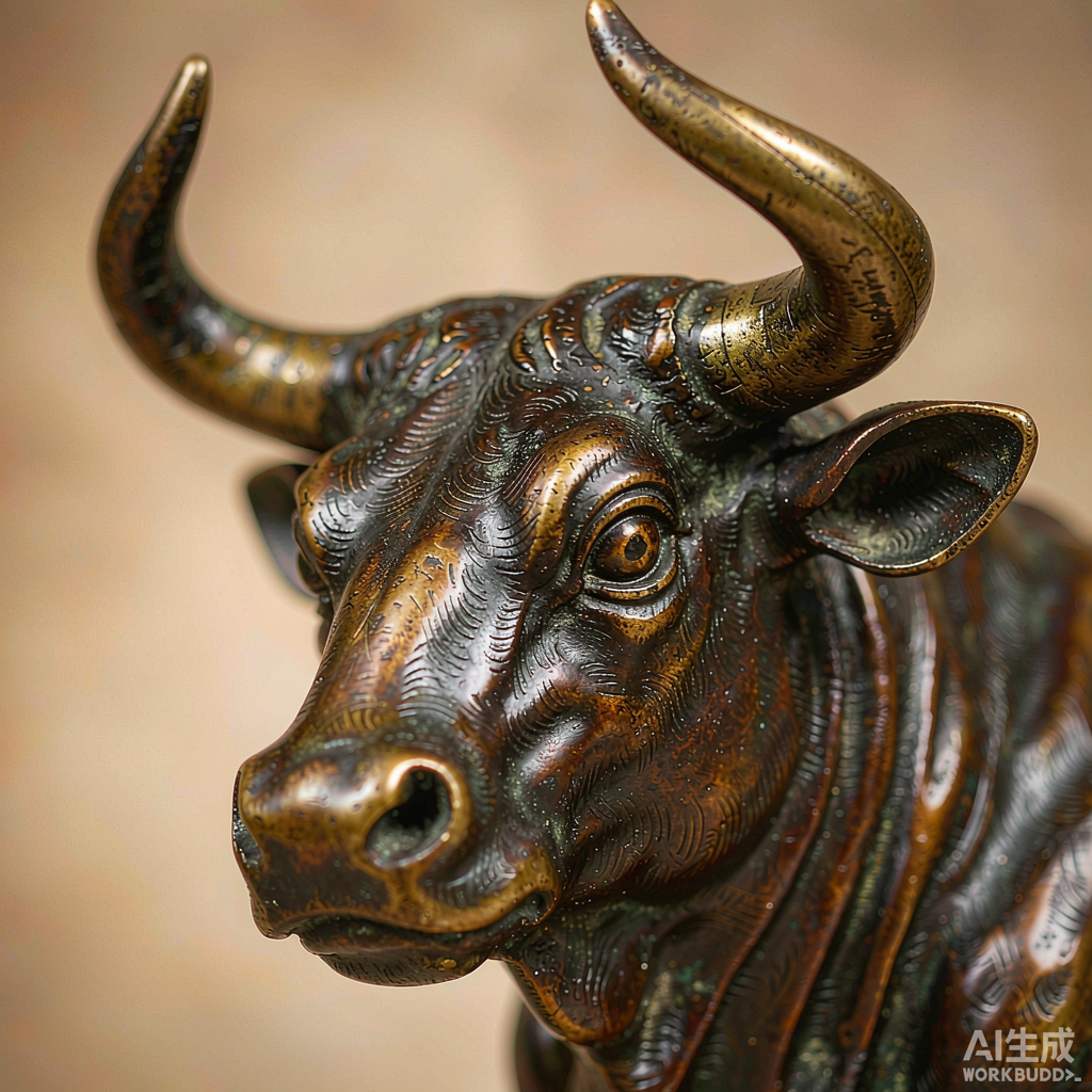 Bronze Ox Figurine - Image 2
