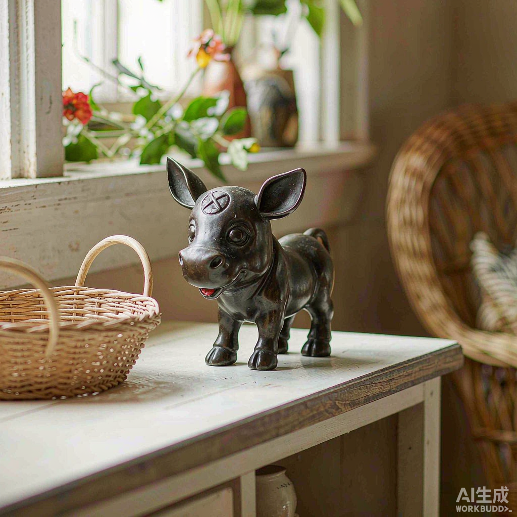 Bronze Ox Figurine - Image 3