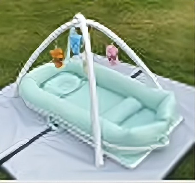 Fabric Crib In Bed