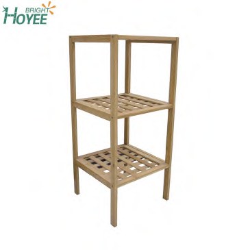 Bamboo 2-Tier Side Table