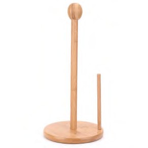 Bamboo Freestanding Paper Towel Holder