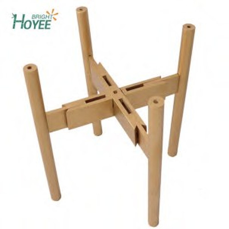Folding Wood Side Table