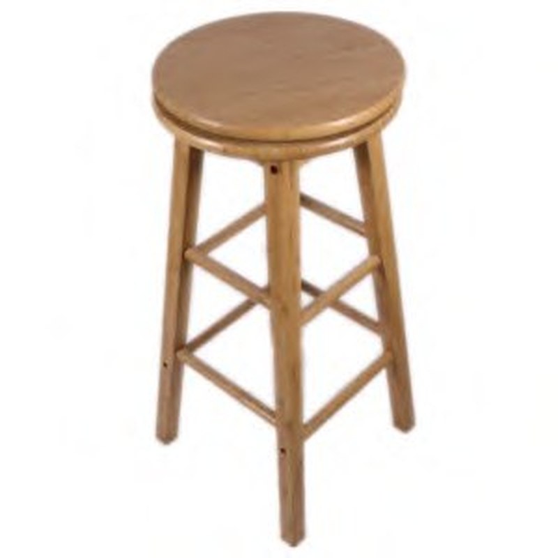 Bamboo Round Bar Stool