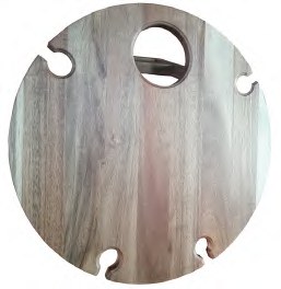 Round Acacia Serving Board