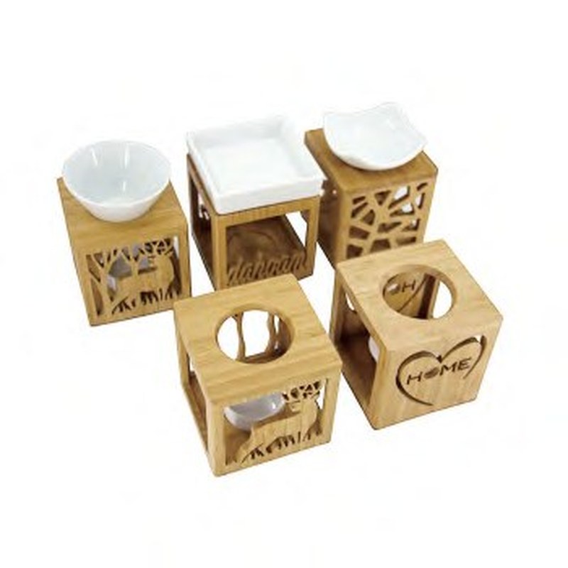 Wooden Tealight Candle Holders