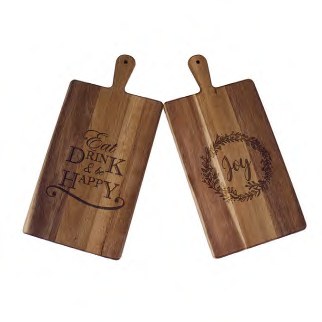 Bamboo Cheese Board Set with Knife