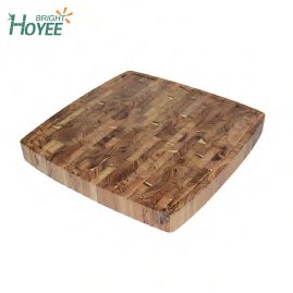 End-Grain Acacia Butcher Block (Thick)