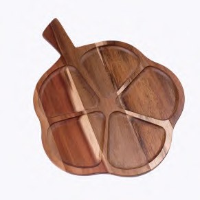 Round Wooden Steak Board