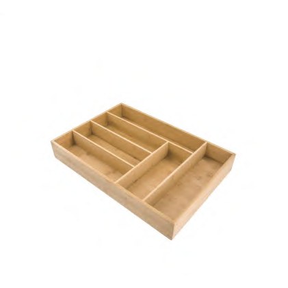 Bamboo Cutlery Drawer Organizer