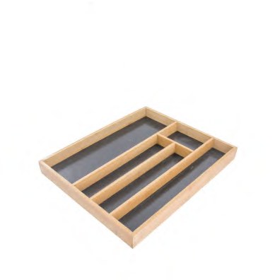 Bamboo Drawer Organizer with Inserts