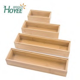 Bamboo 5-Tier Step Display Shelf