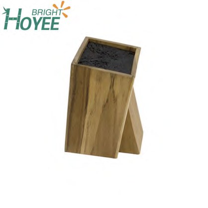 Bamboo Knife Block (Angular)