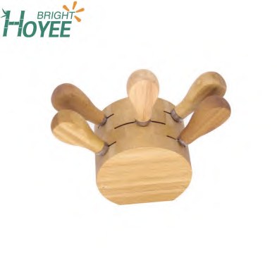 Bamboo In-Drawer Knife Organizer
