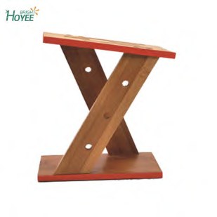 X-Shape Wooden Wine Bottle Holder