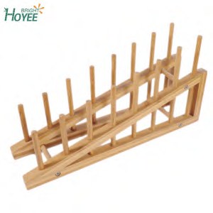 Bamboo Plate Drainer
