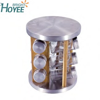 Stainless Steel Rotating Spice Rack
