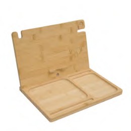 Bamboo Adjustable Laptop Riser
