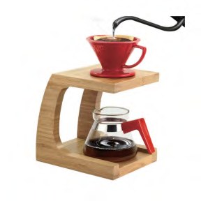 Bamboo Coffee Dripper Stand