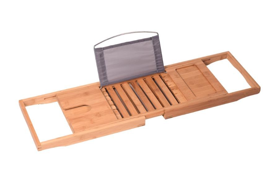 Bamboo Bath Caddy (104(70) x 22.5 x 3.5cm)