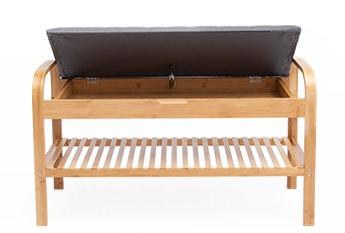 Bamboo Bench with Storage
