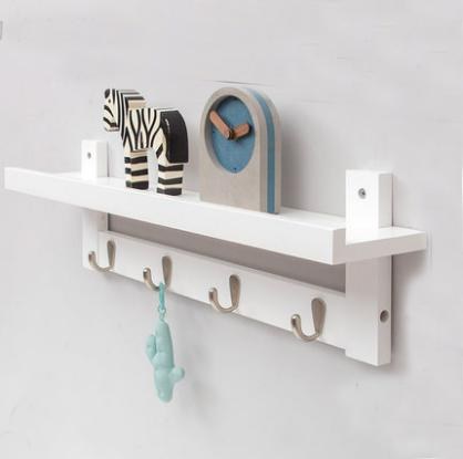 Bamboo Wall Rack (48.5 x 12 x 8cm)
