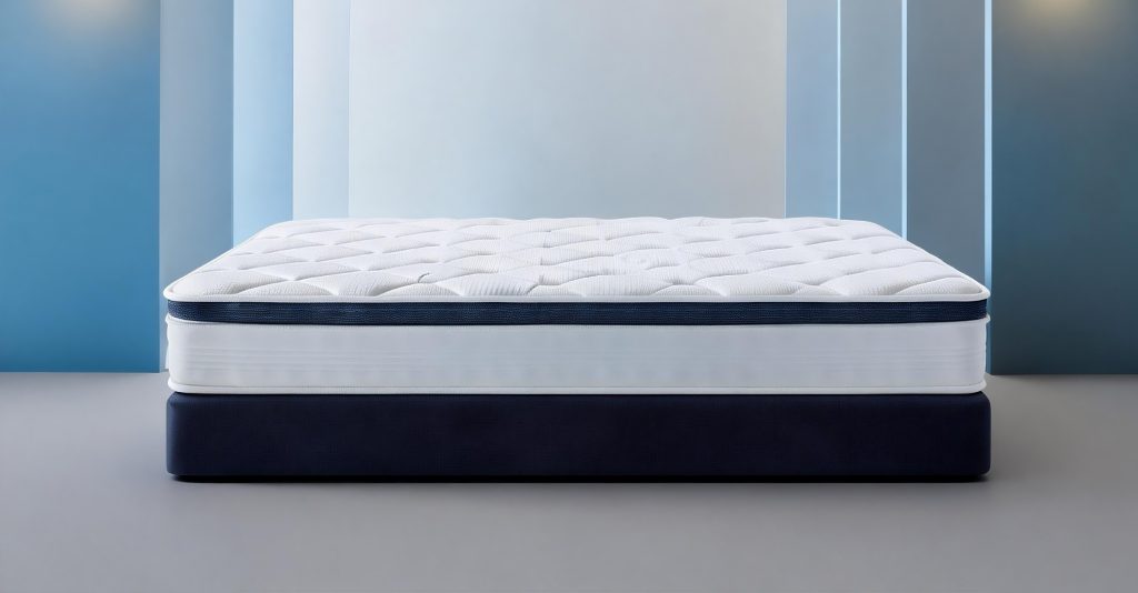Compression Mattress – Blue Bedroom