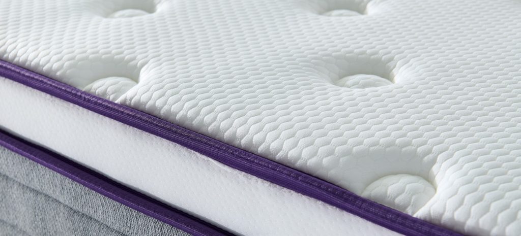 Compression Mattress – Purple Piping Detail