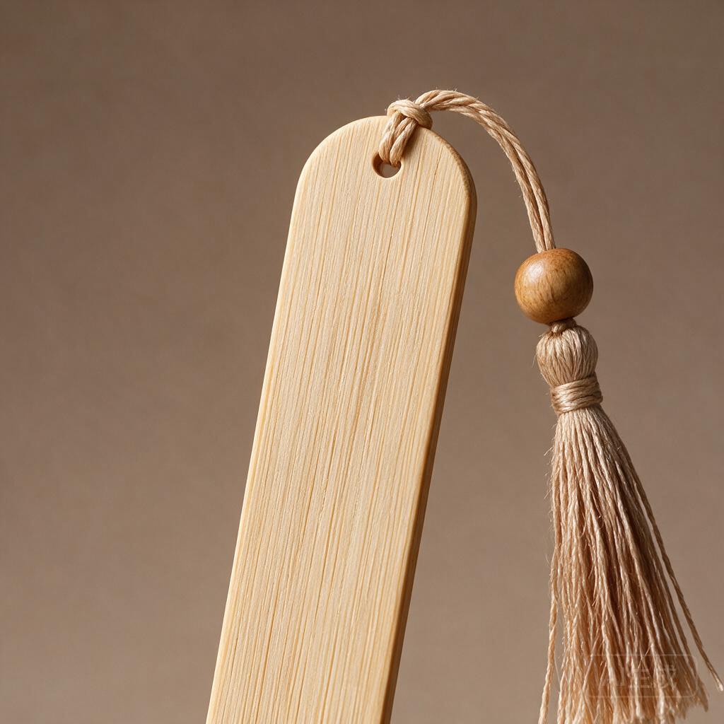 Calligraphy Bamboo Bookmark - Image 2