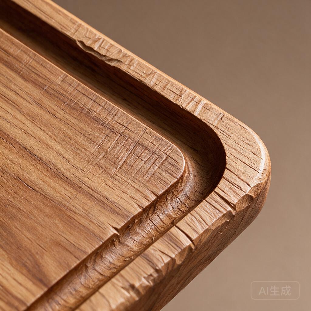 Carved Wooden Gongfu Tea Tray - Image 2