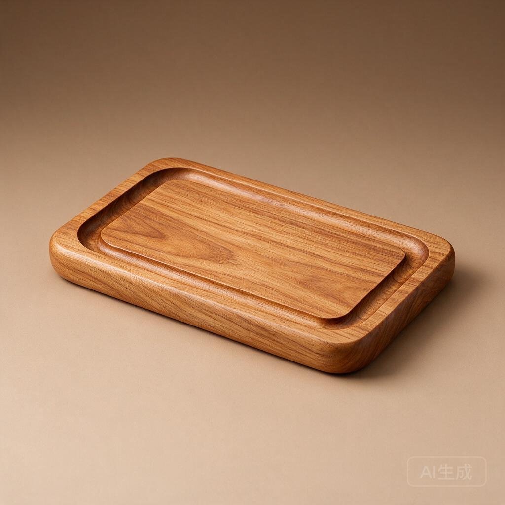 Carved Wooden Gongfu Tea Tray