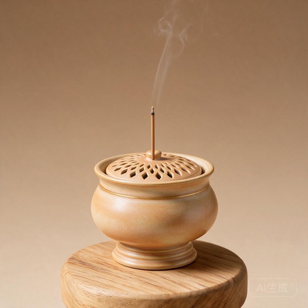 Ceramic Censer Incense Holder