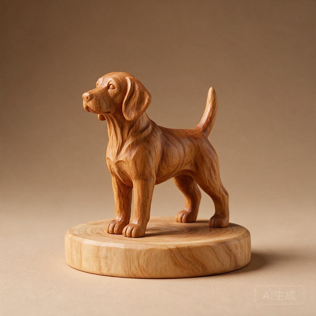 Custom Pet Wood Carving