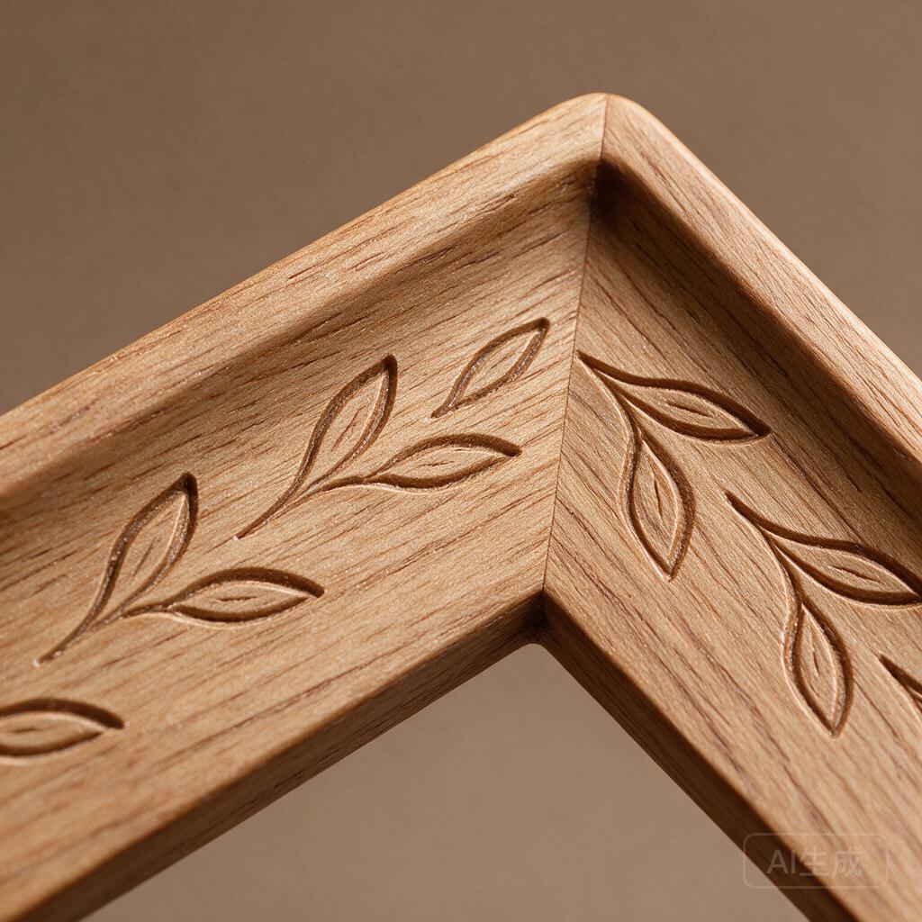 Engraved Wooden Memorial Frame - Image 2