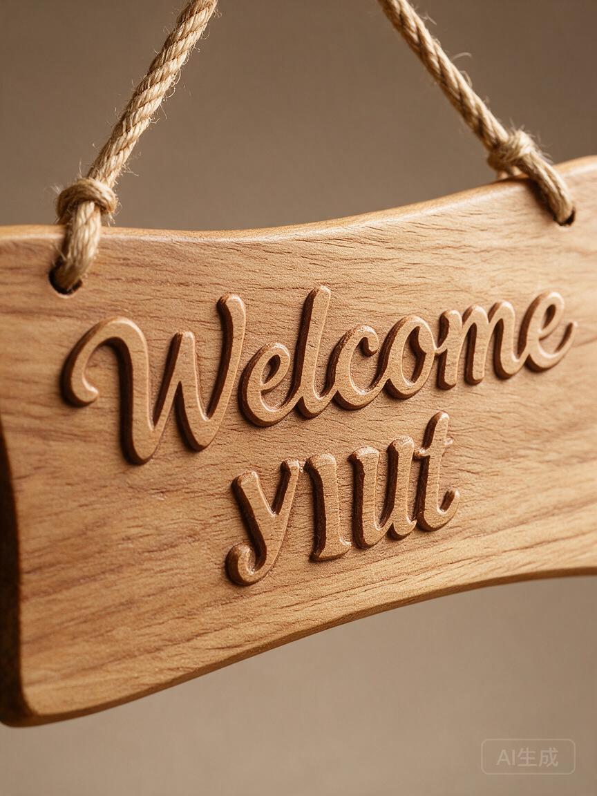 Housewarming Welcome Wood Sign - Image 2