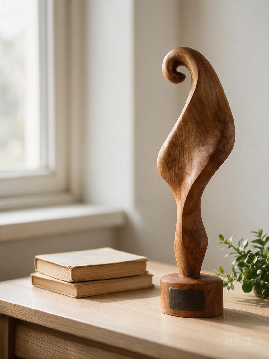 Limited Edition Wood Sculpture - Image 3