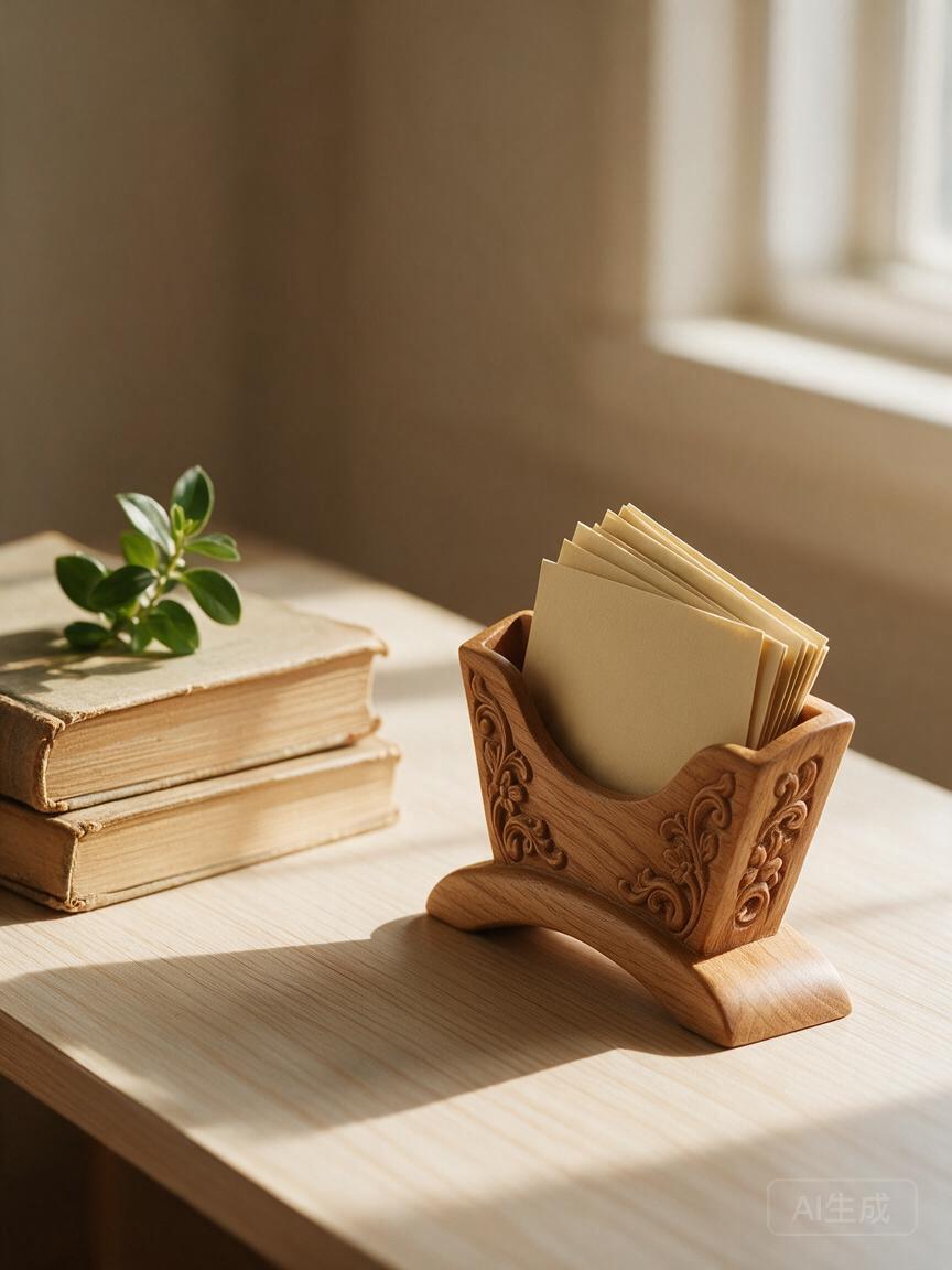 Networking Card Wooden Holder - Image 3