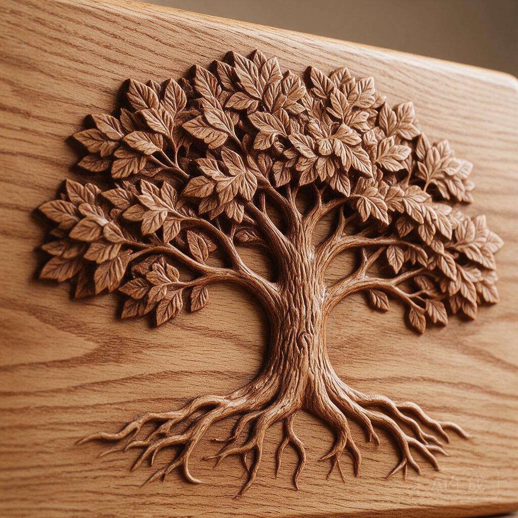 New Home Tree Carving - Image 2