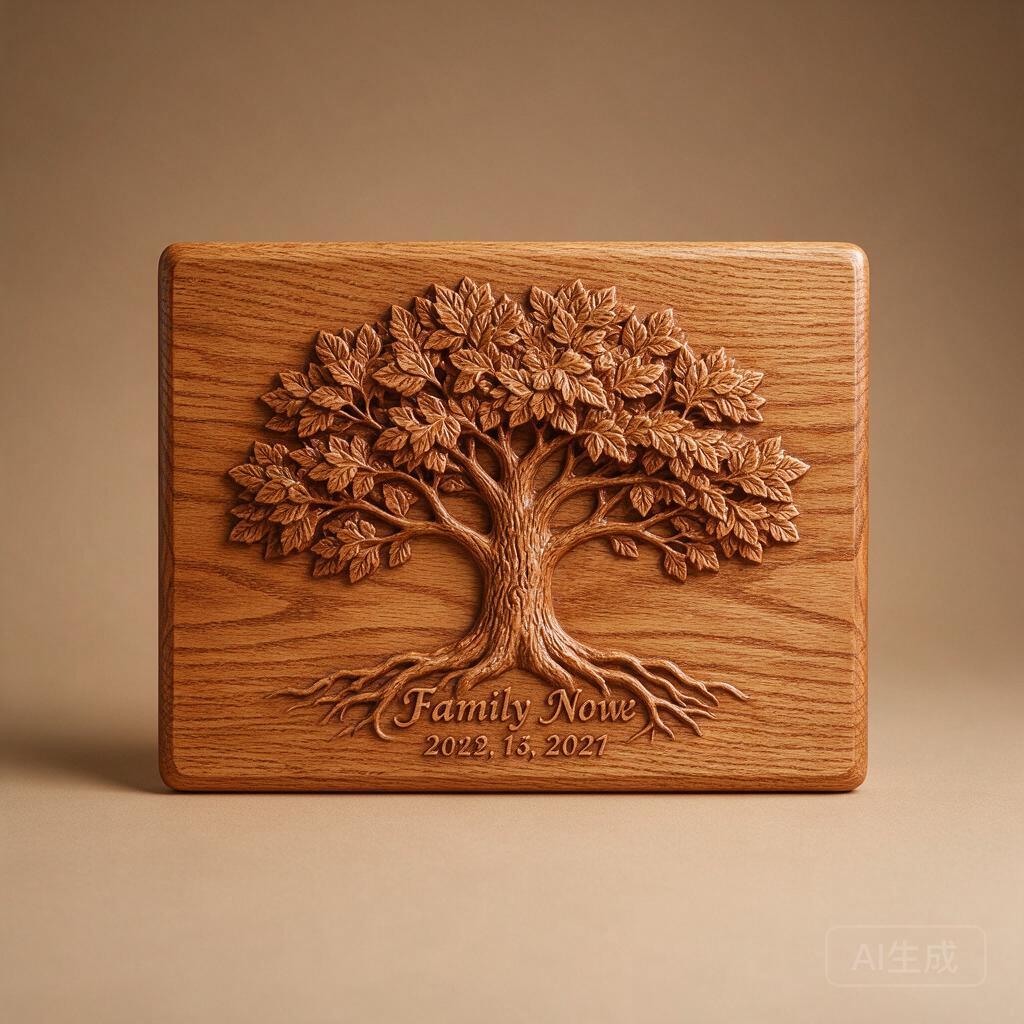 New Home Tree Carving