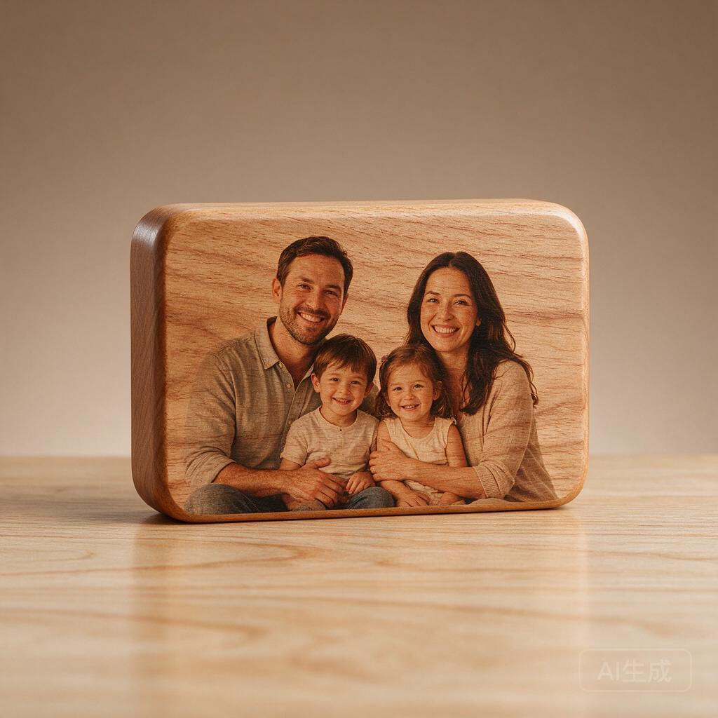 Personalized Photo Wood Block
