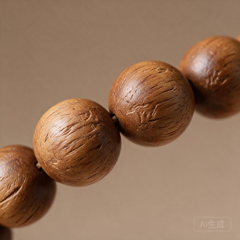 Sandalwood Bead Bracelet - Image 2