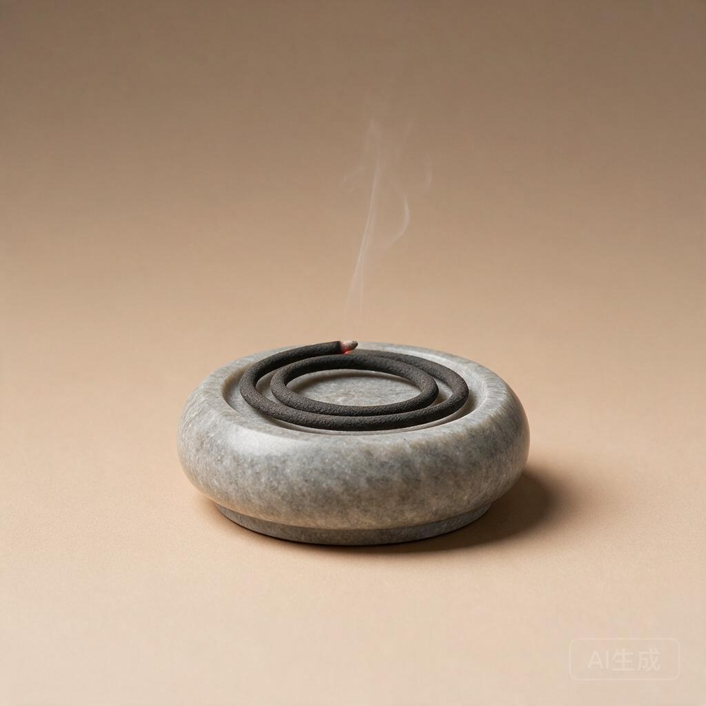 Stone Incense Coil Holder
