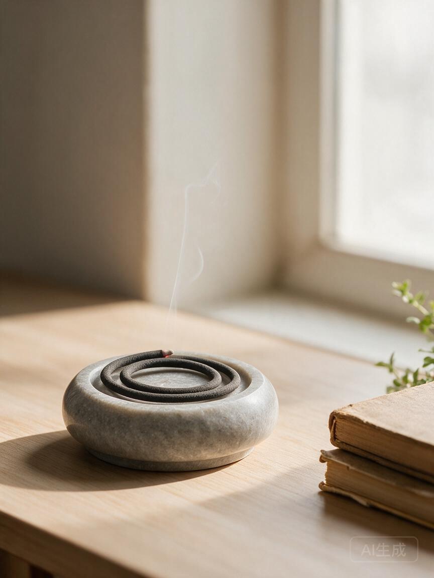 Stone Incense Coil Holder - Image 3