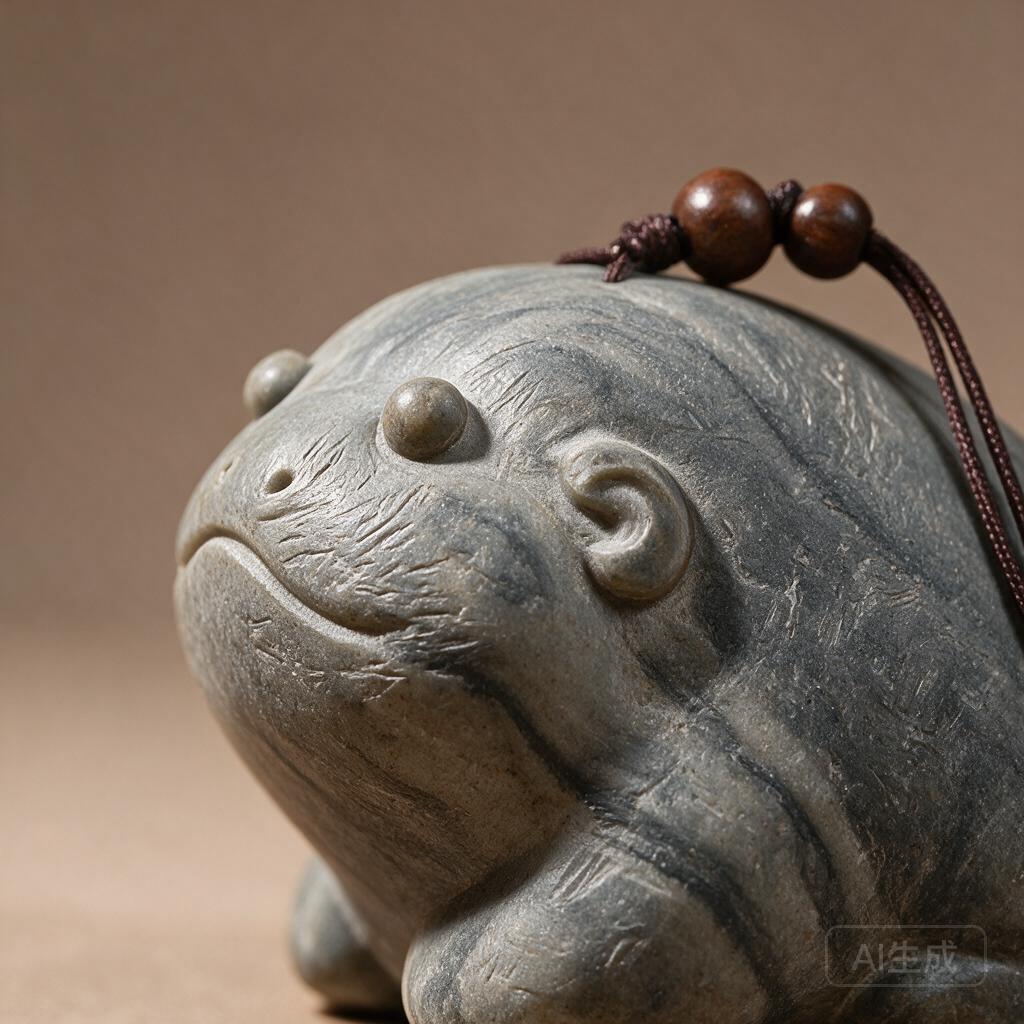 Stone Tea Pet Figurine - Image 2